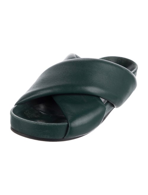 Jil Sander Leather Slides