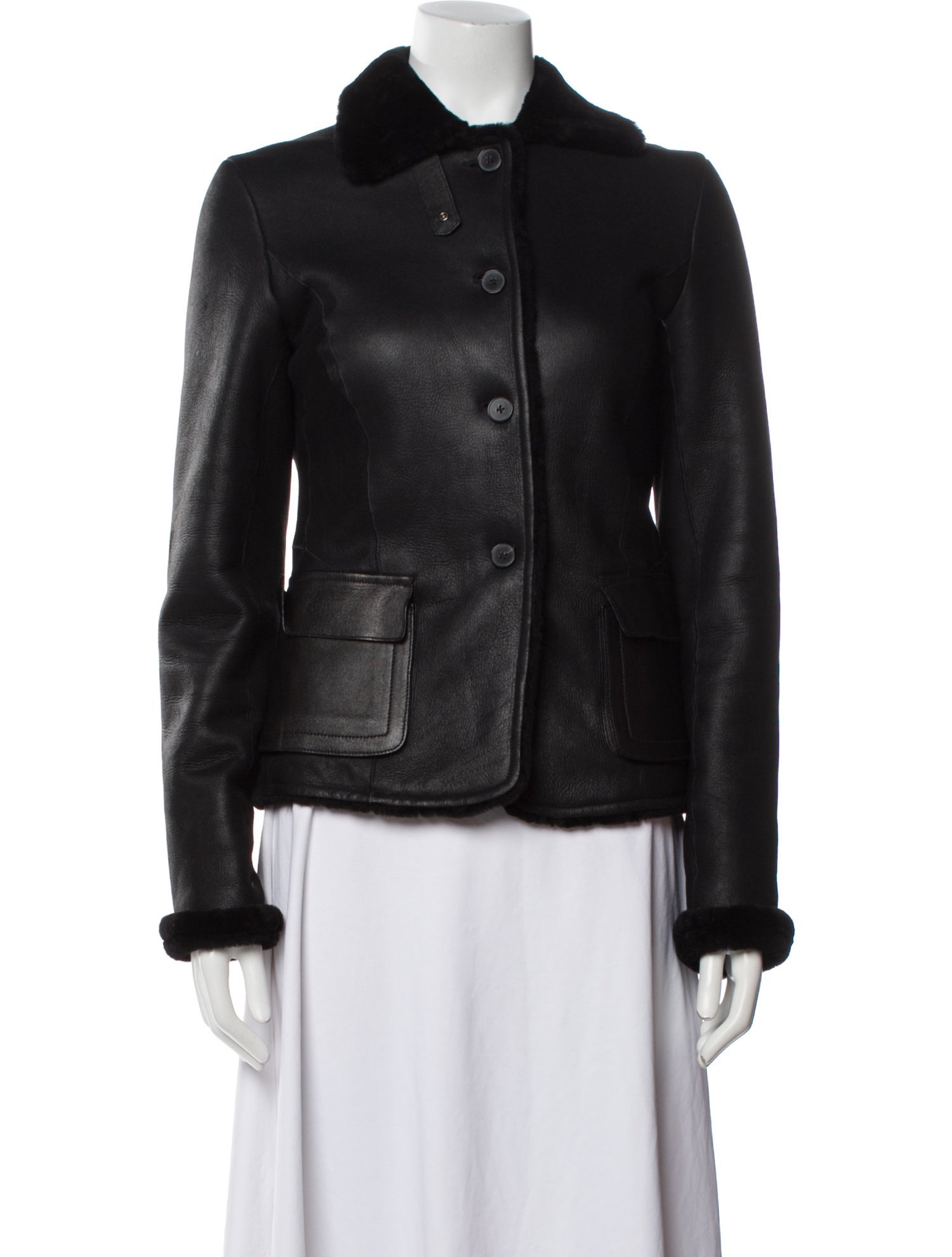 Jil Sander Vintage 2010 Fur Jacket