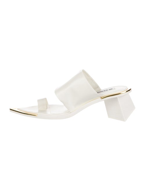Jil Sander Leather Slides