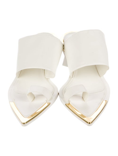 Jil Sander Leather Slides