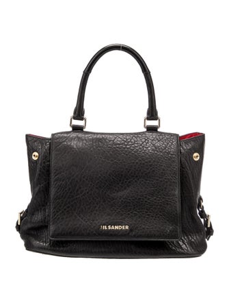 Jil Sander Leather Top Handle Bag