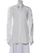 Jil Sander 2015 Long Sleeve Button-Up Top