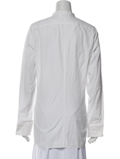 Jil Sander 2015 Long Sleeve Button-Up Top