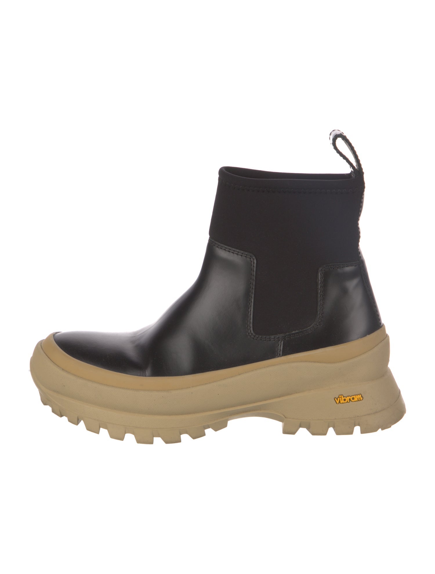 Jil Sander Leather Leather Trim Embellishment Chelsea Boots