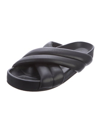 Jil Sander Leather Slides
