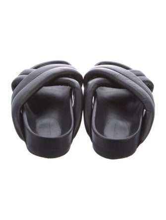 Jil Sander Leather Slides