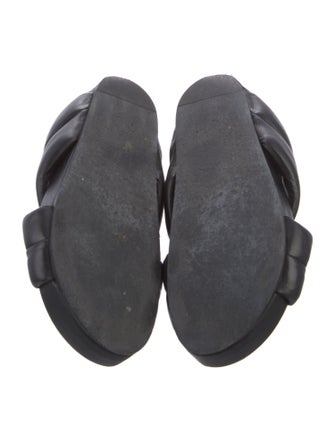 Jil Sander Leather Slides
