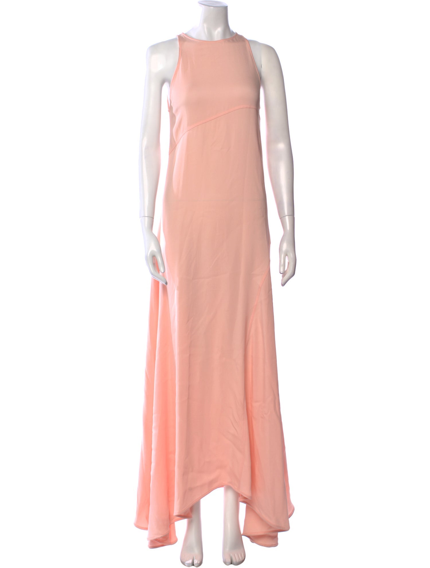 Jil Sander Crew Neck Long Dress