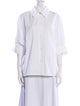 Jil Sander Three-Quarter Sleeve Button-Up Top