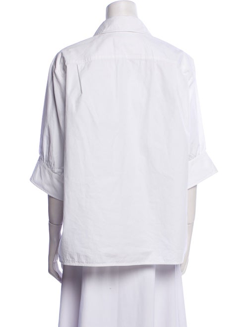 Jil Sander Three-Quarter Sleeve Button-Up Top