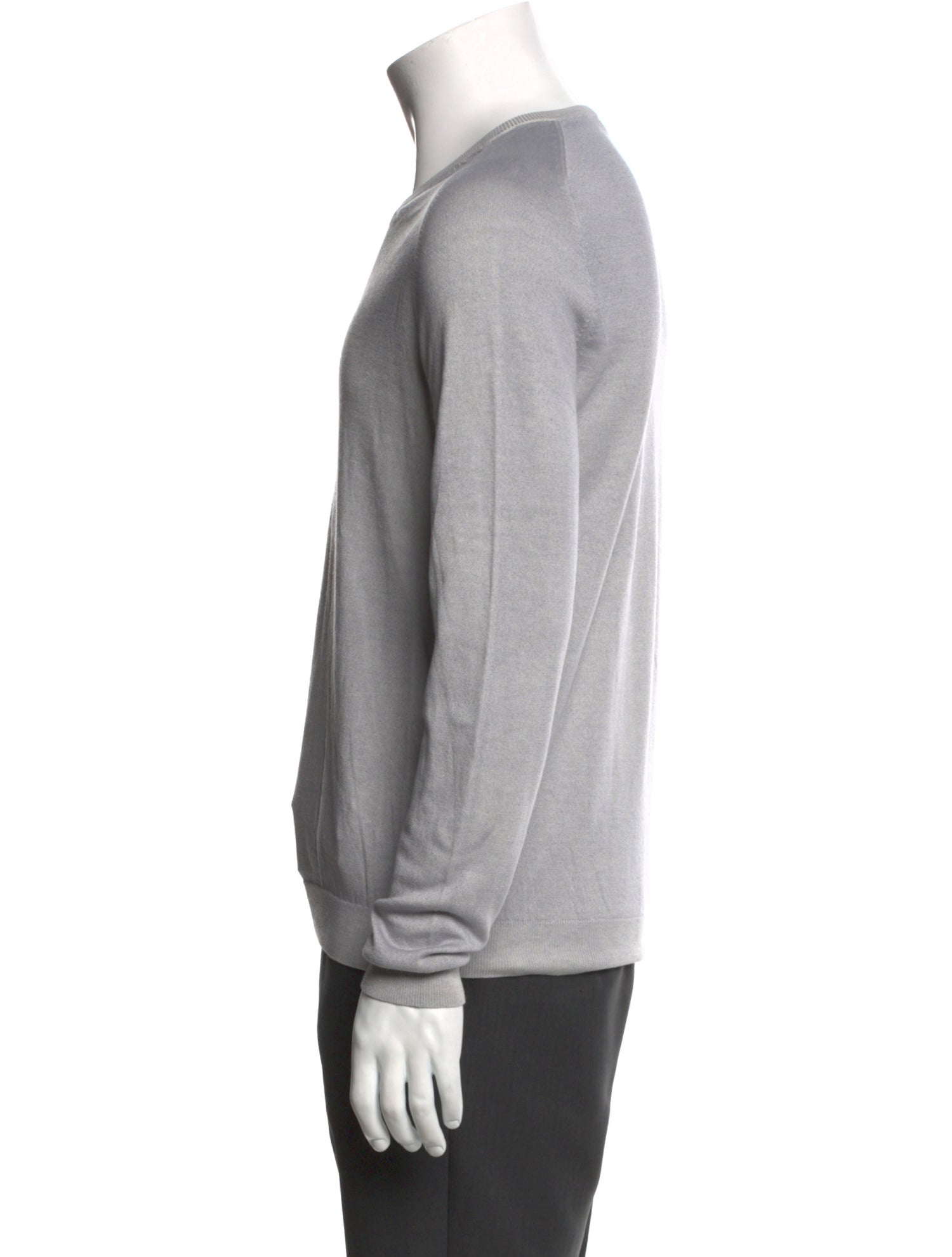 Jil Sander Silk V-Neck Henley