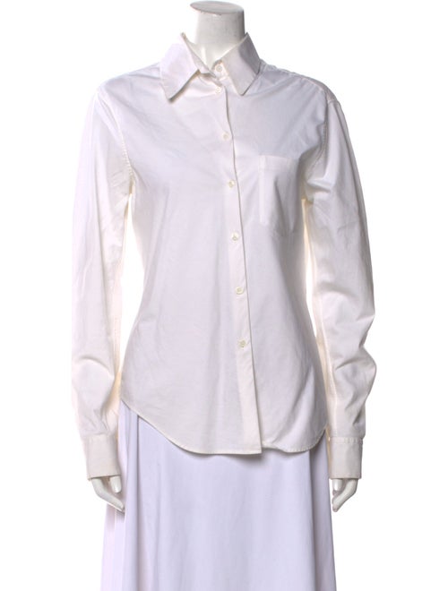 Jil Sander 2012 Long Sleeve Button-Up Top