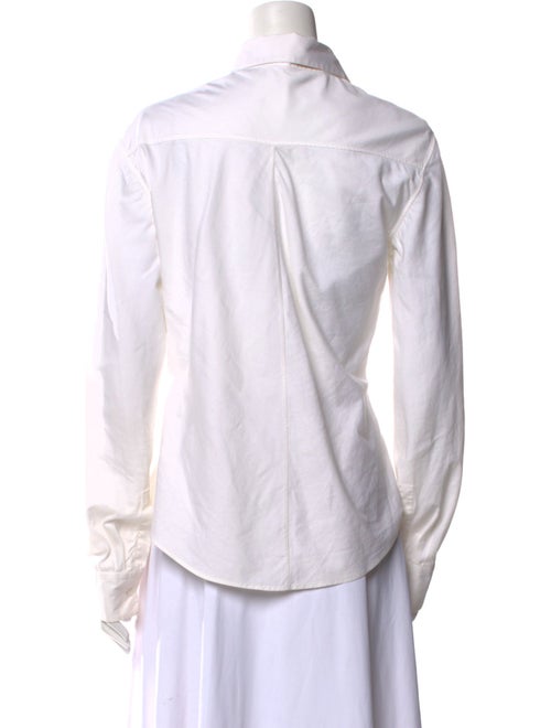 Jil Sander 2012 Long Sleeve Button-Up Top