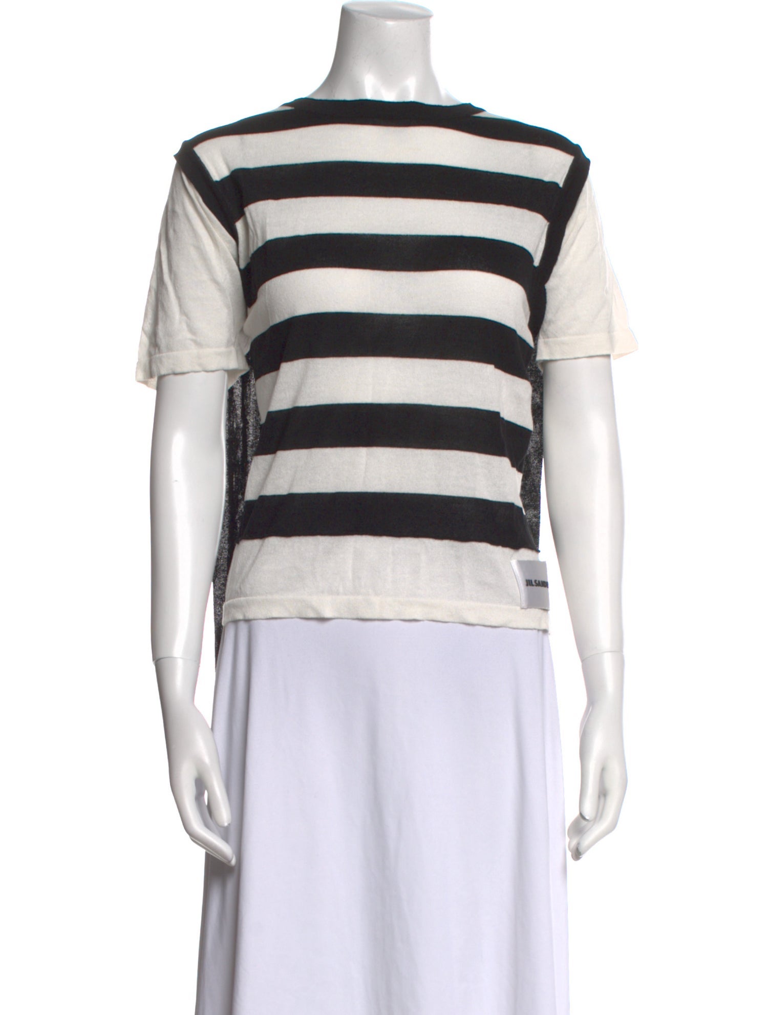 Jil Sander Wool Striped Top