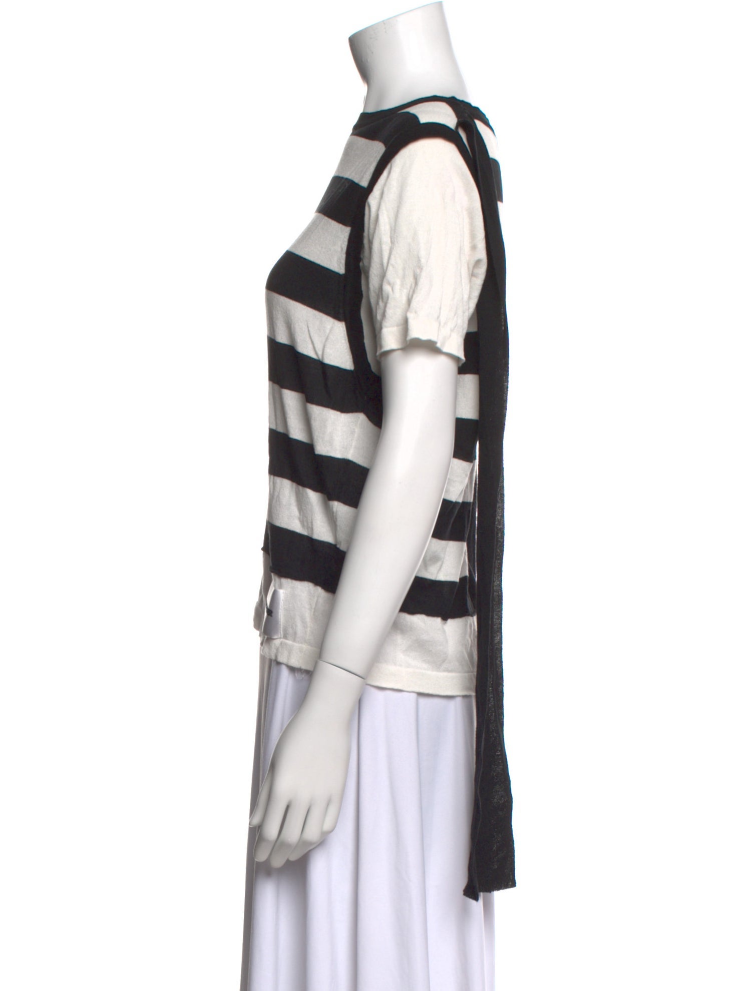 Jil Sander Wool Striped Top