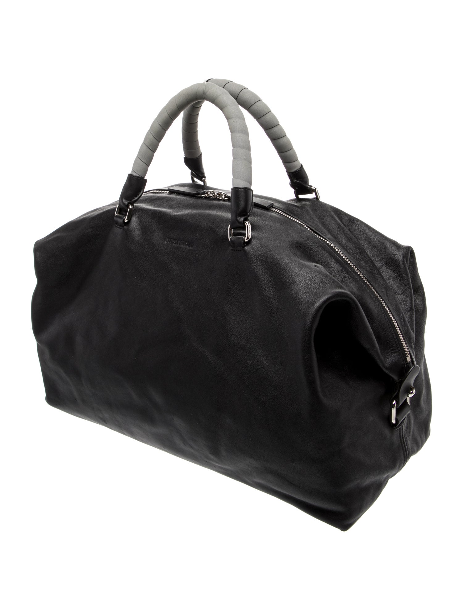 Jil Sander Leather Top Handle Bag