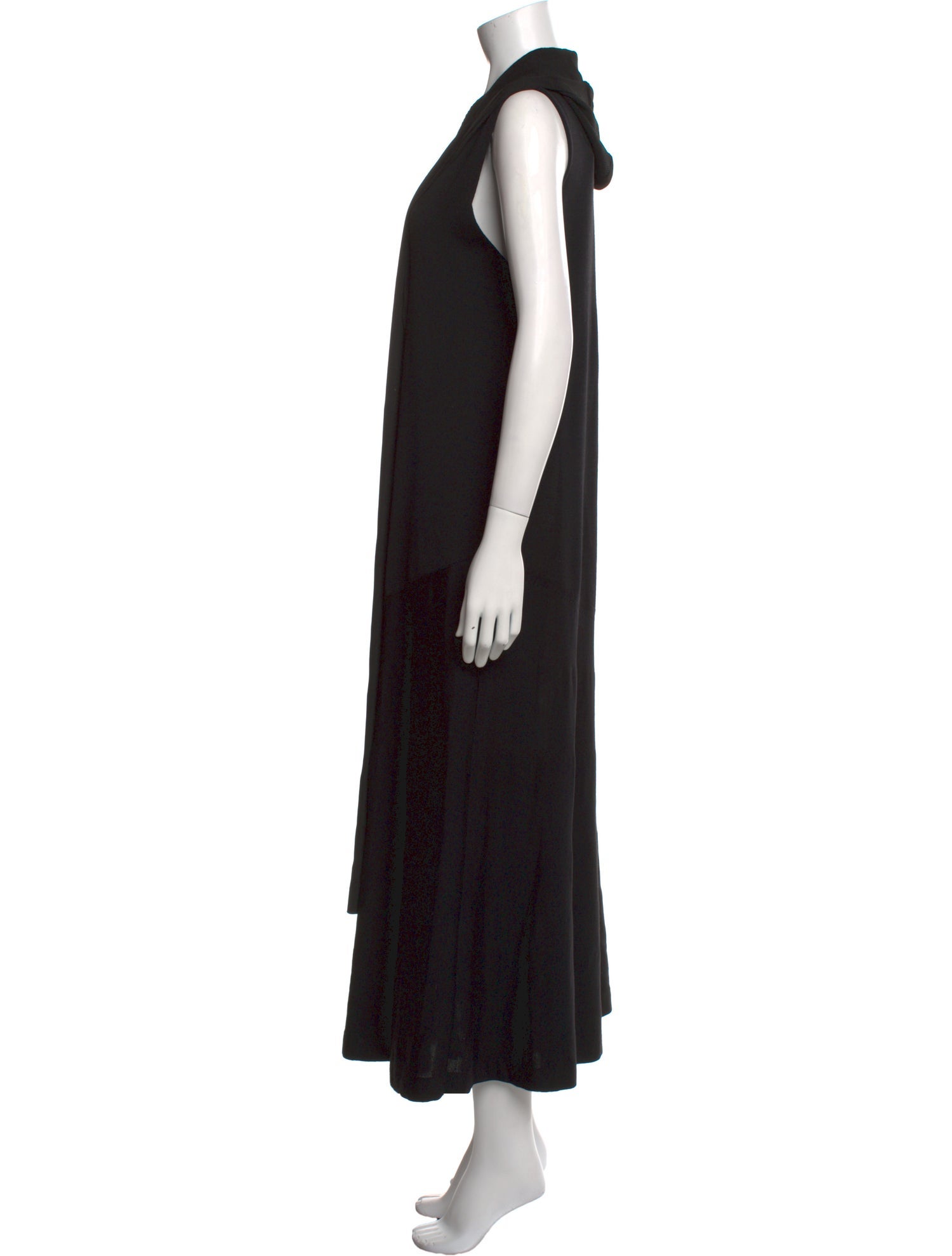 Jil Sander V-Neck Long Dress