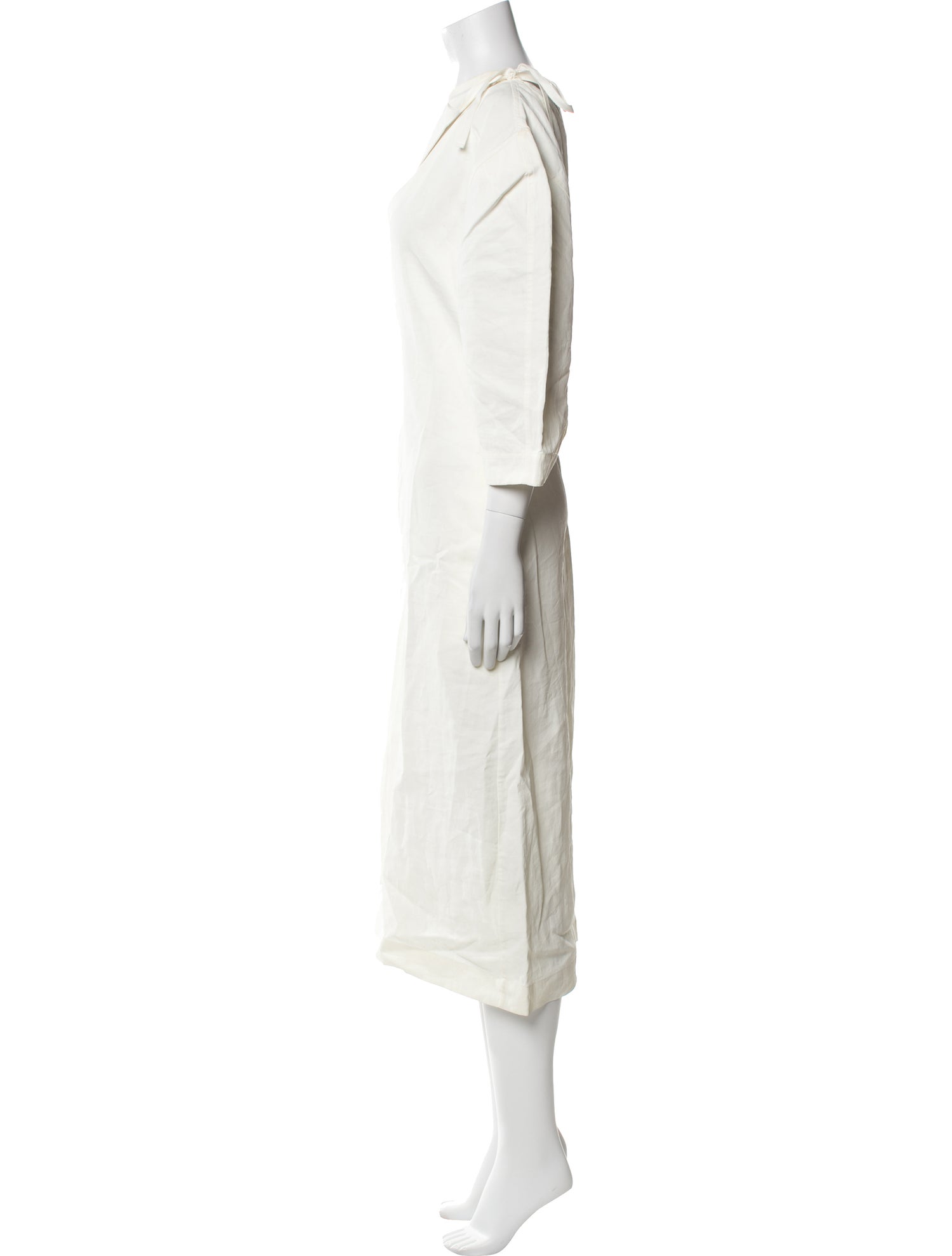 Jil Sander Linen Long Dress