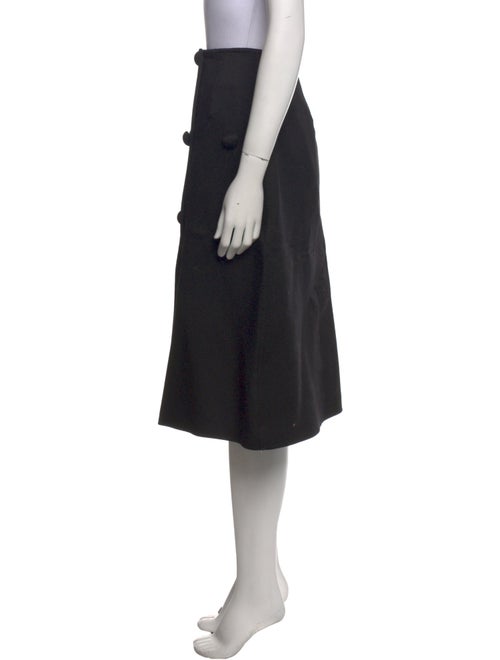 Jil Sander Wool Knee-Length Skirt