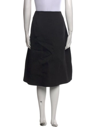 Jil Sander Wool Knee-Length Skirt