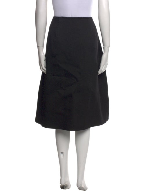 Jil Sander Wool Knee-Length Skirt