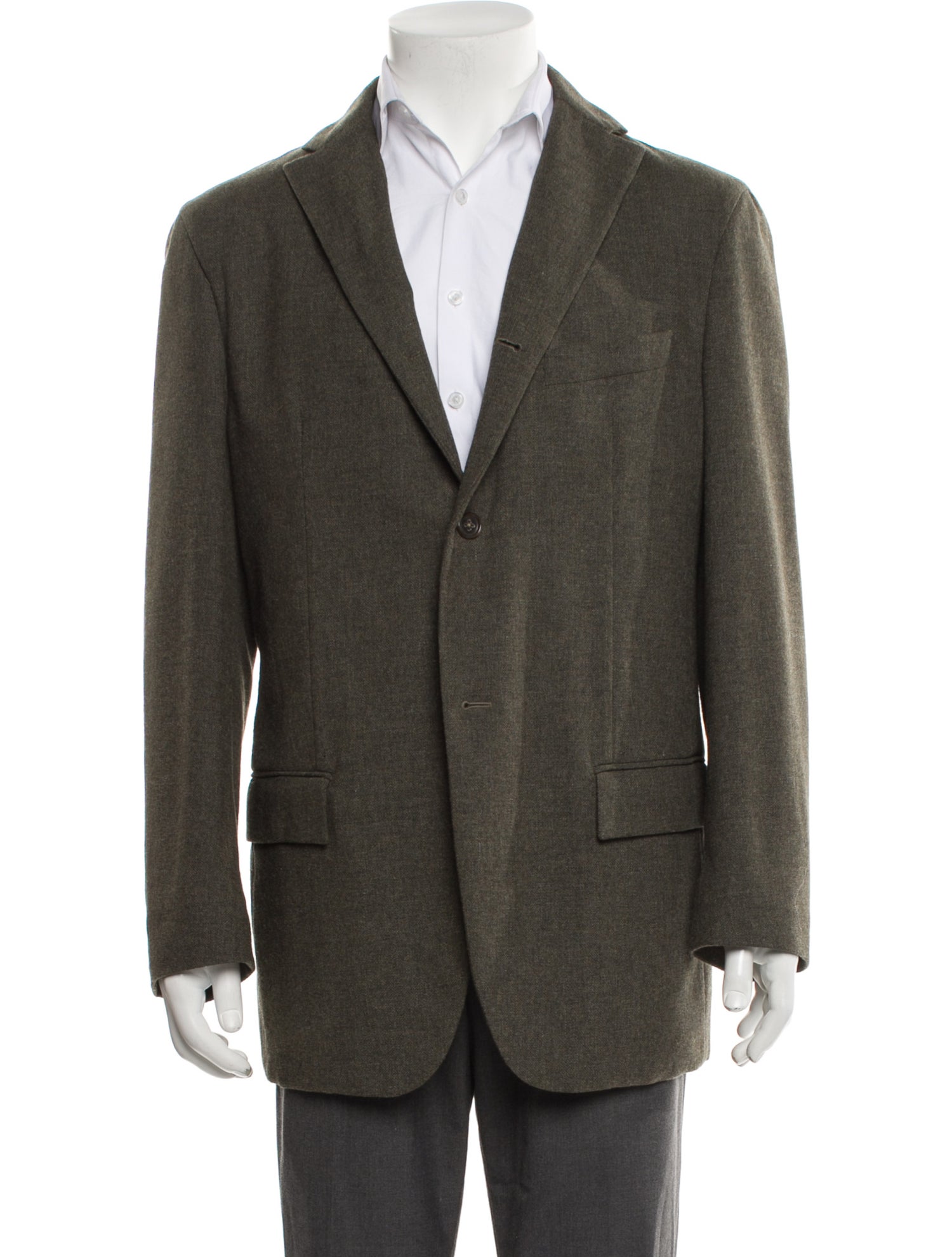 Jil Sander Virgin Wool Embroidered Accent Blazer