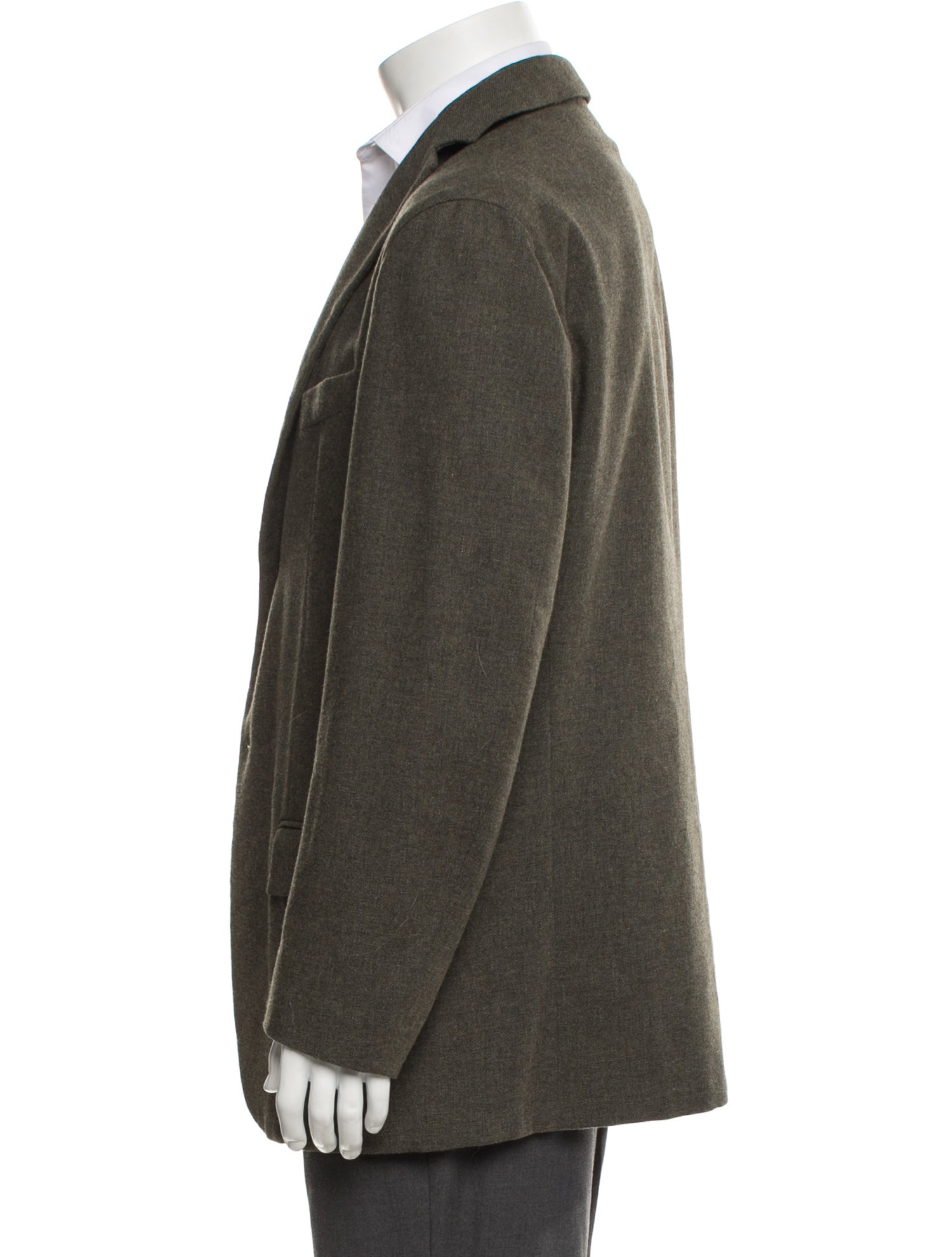 Jil Sander Virgin Wool Embroidered Accent Blazer