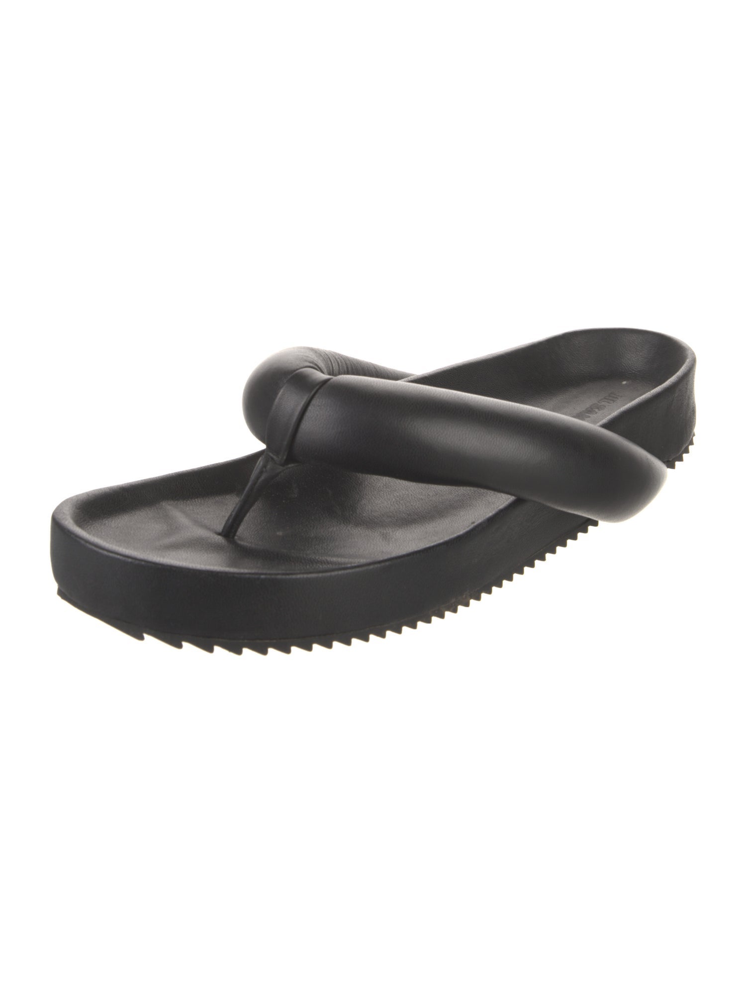 Jil Sander Leather Slides