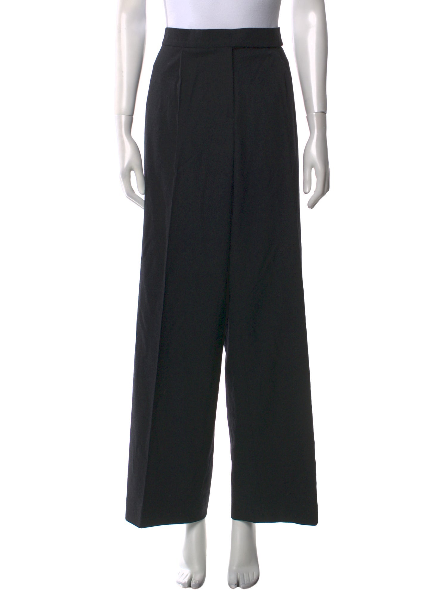 Jil Sander Virgin Wool Wide Leg Pants