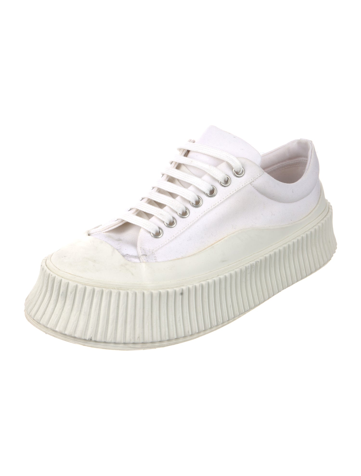 Jil Sander Canvas Sneakers
