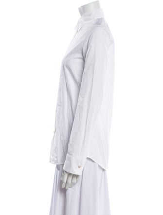 Jil Sander Long Sleeve Button-Up Top