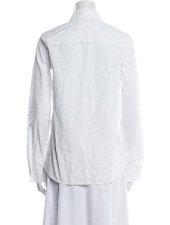 Jil Sander Long Sleeve Button-Up Top