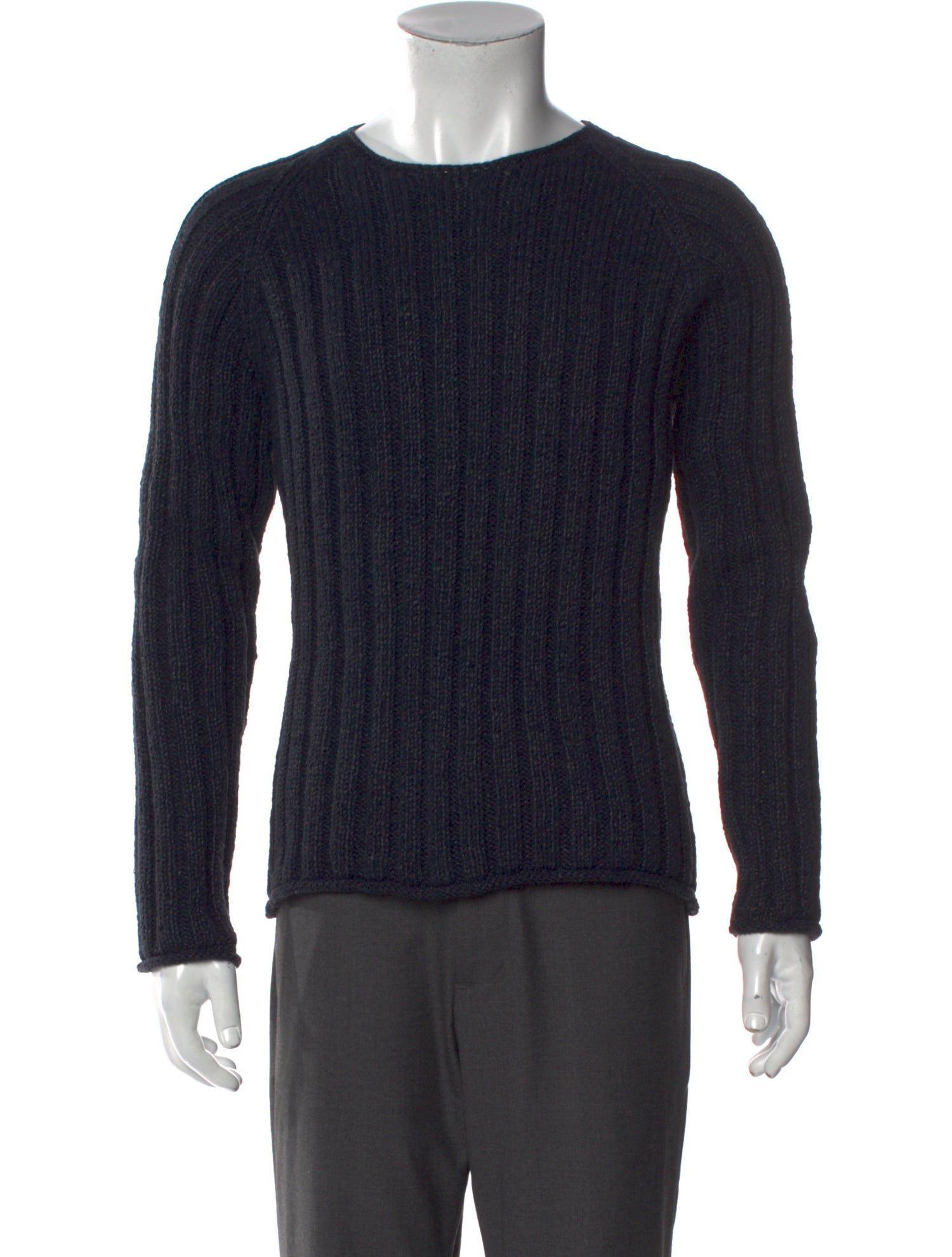 Jil Sander Crew Neck Long Sleeve Pullover