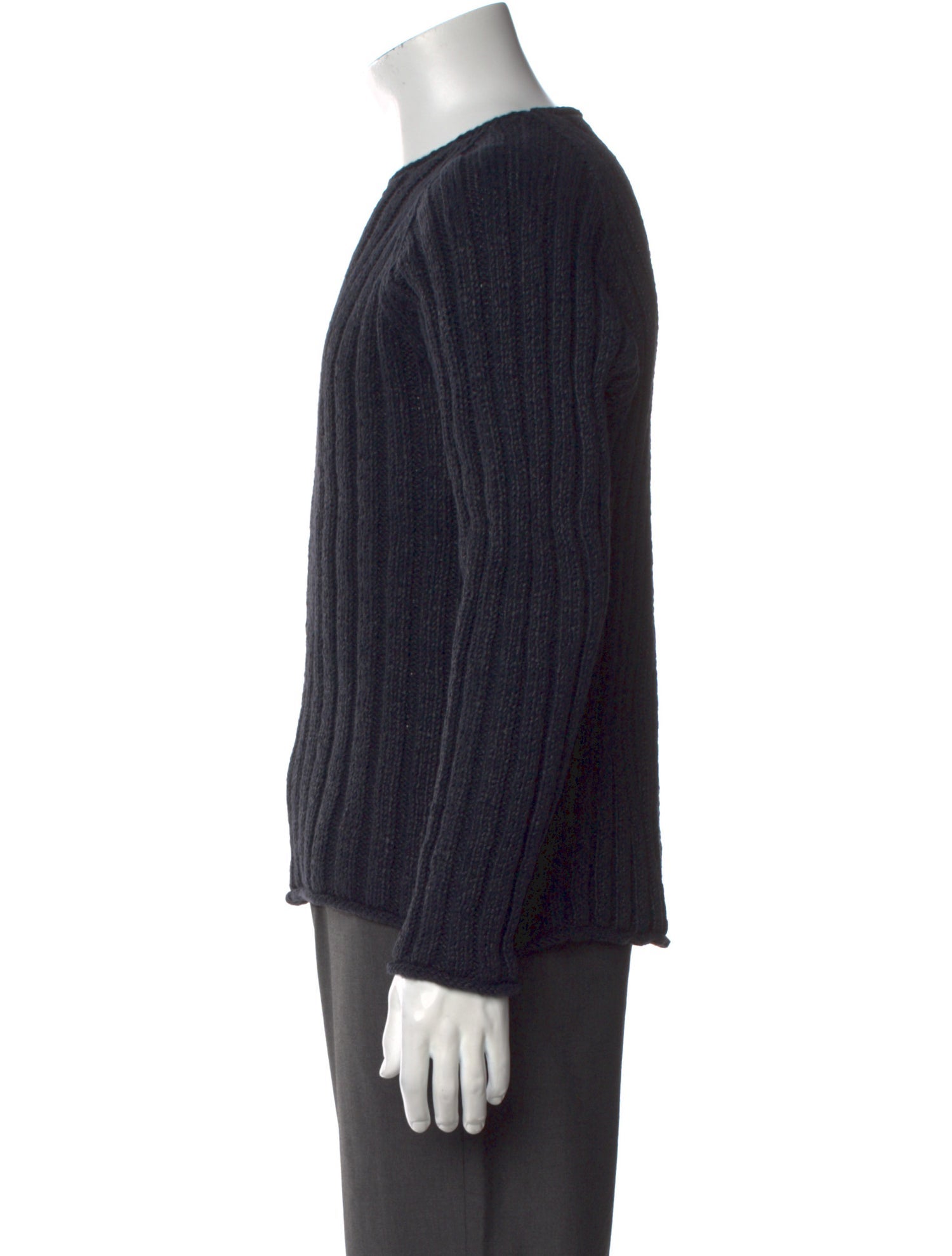 Jil Sander Crew Neck Long Sleeve Pullover