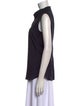 Jil Sander 2012 Sleeveless Button-Up Top
