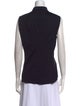 Jil Sander 2012 Sleeveless Button-Up Top