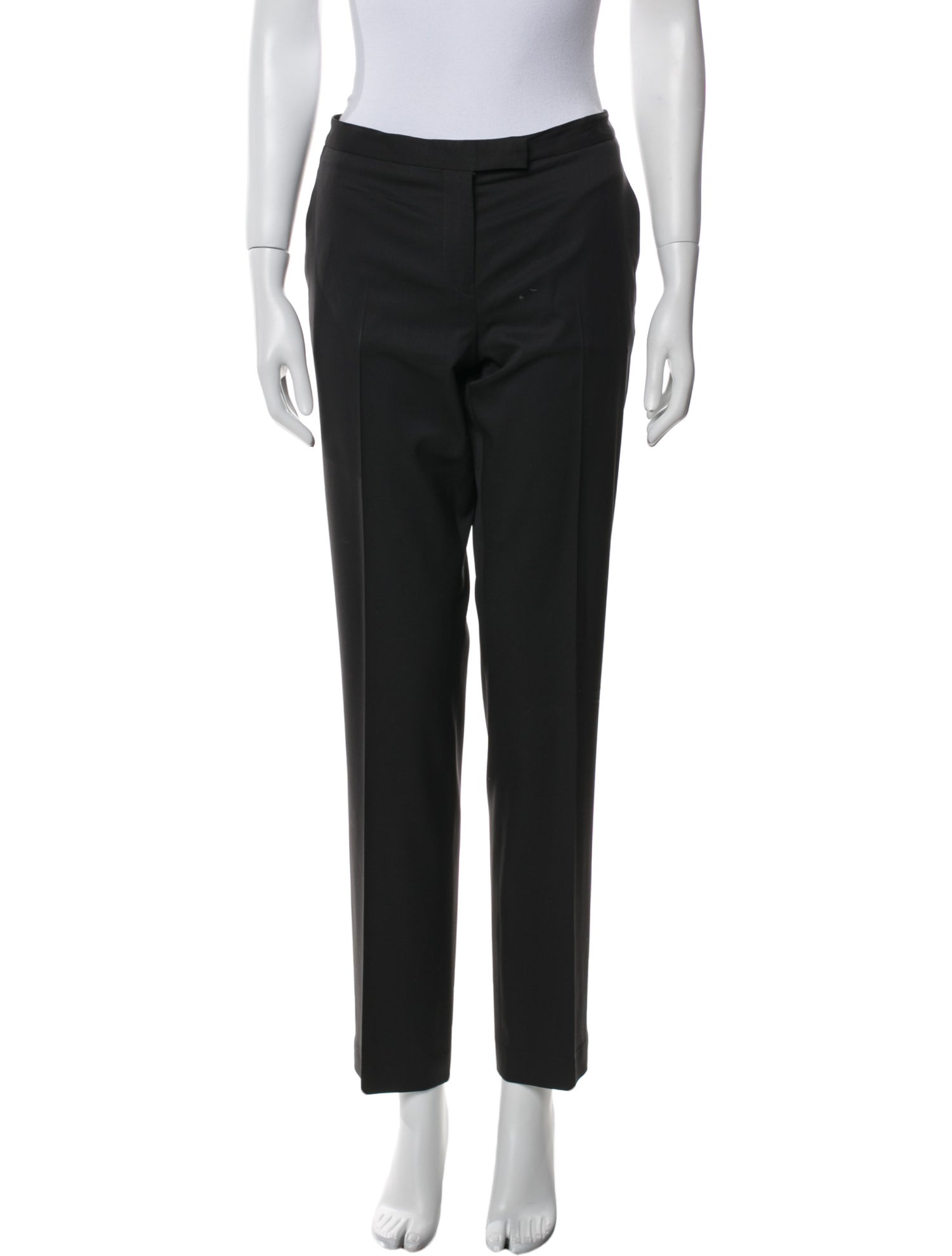 Jil Sander Virgin Wool Straight Leg Pants