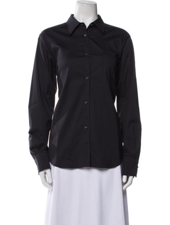 Jil Sander Long Sleeve Button-Up Top