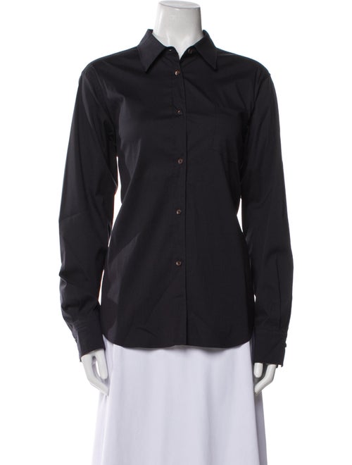 Jil Sander Long Sleeve Button-Up Top