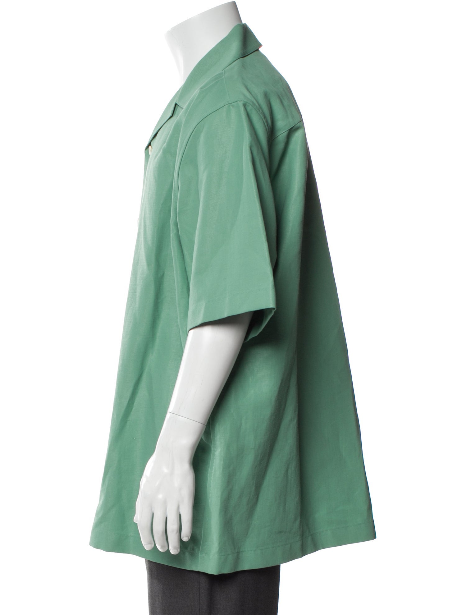 Jil Sander Linen Short Sleeve Shirt