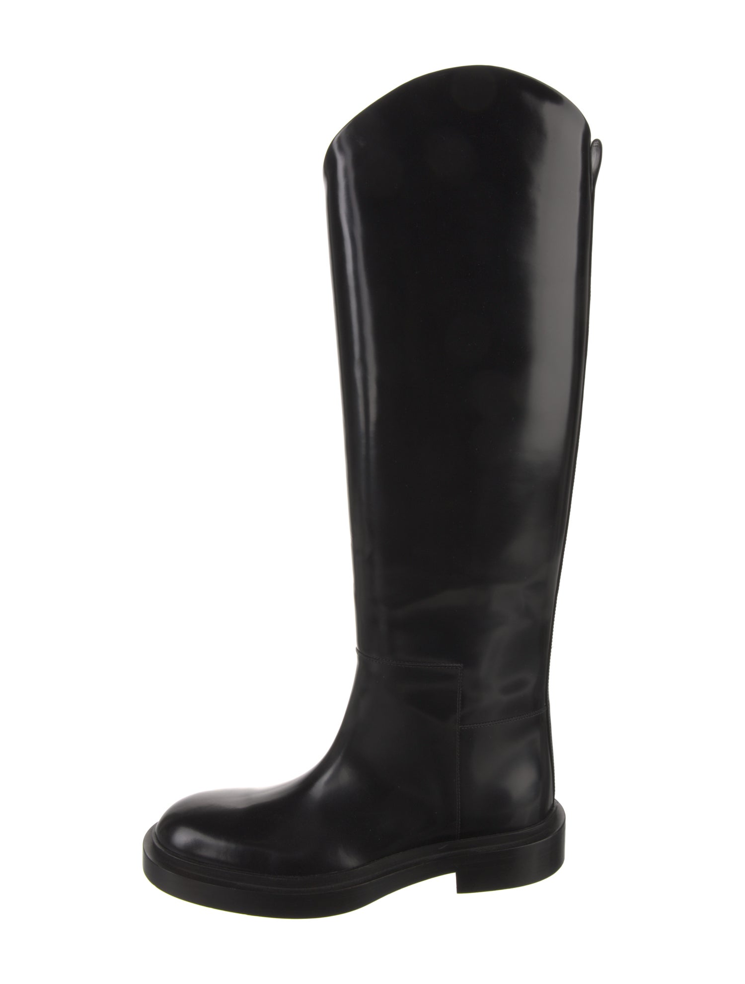 Jil Sander Leather Riding Boots