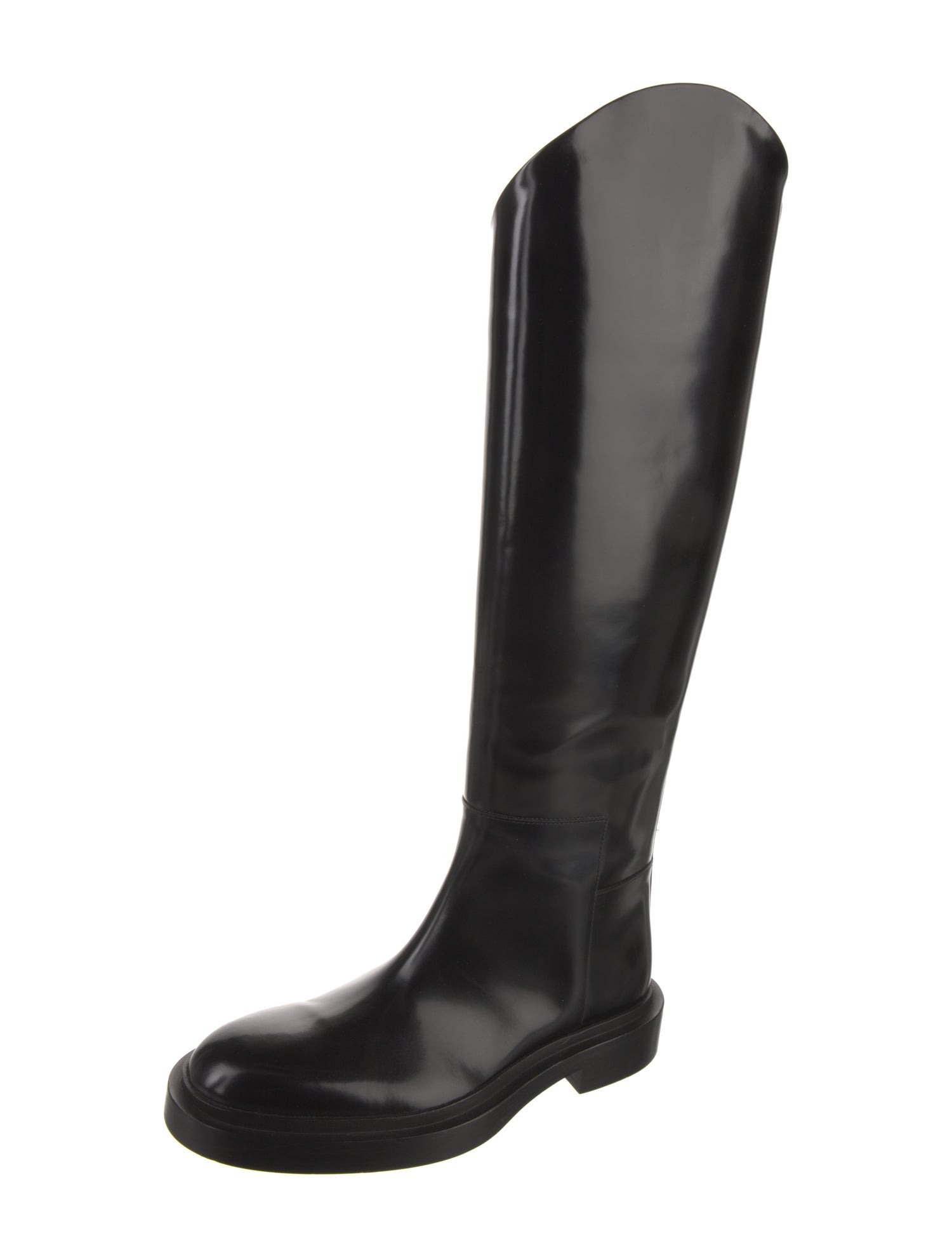 Jil Sander Leather Riding Boots