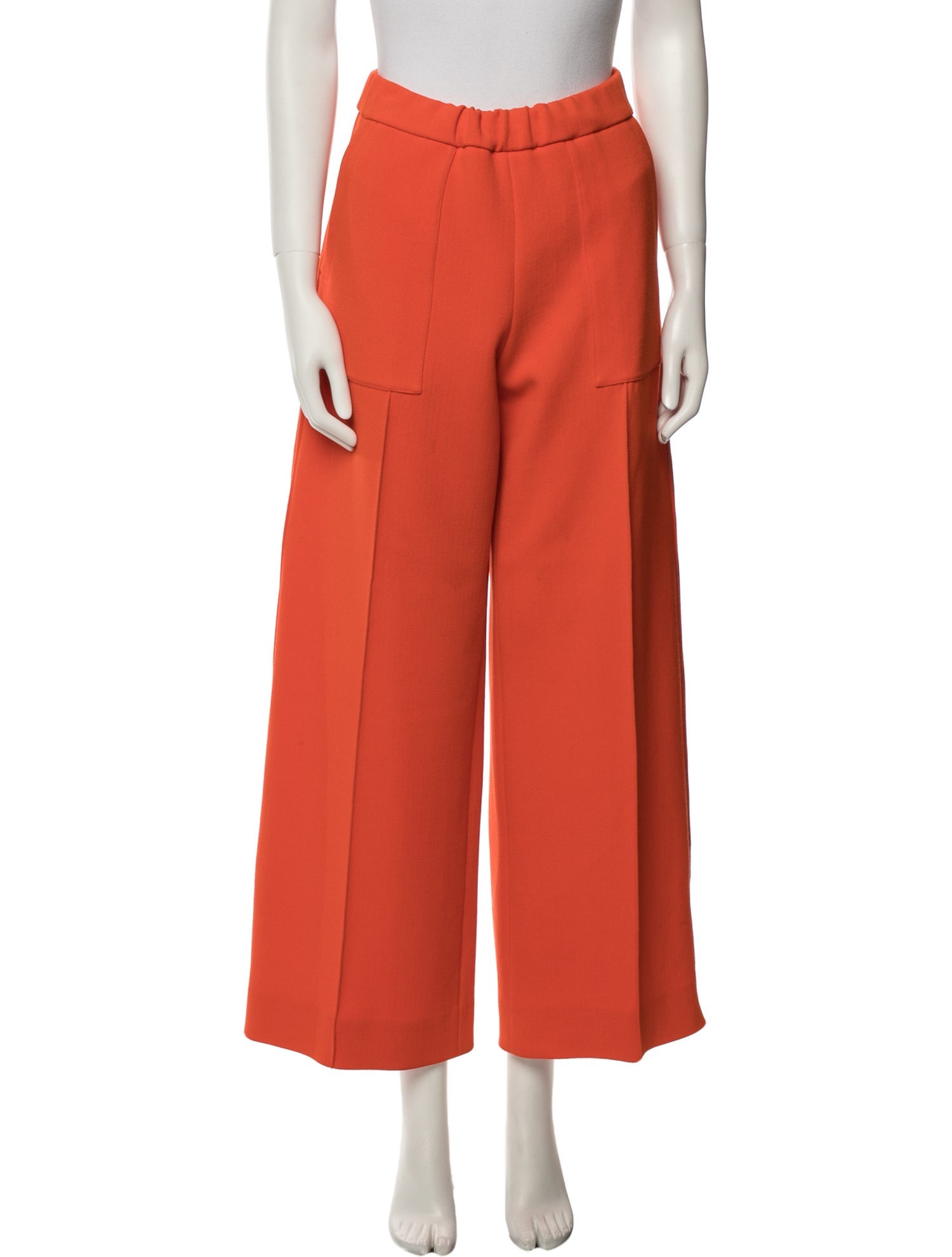 Jil Sander Wool Wide Leg Pants