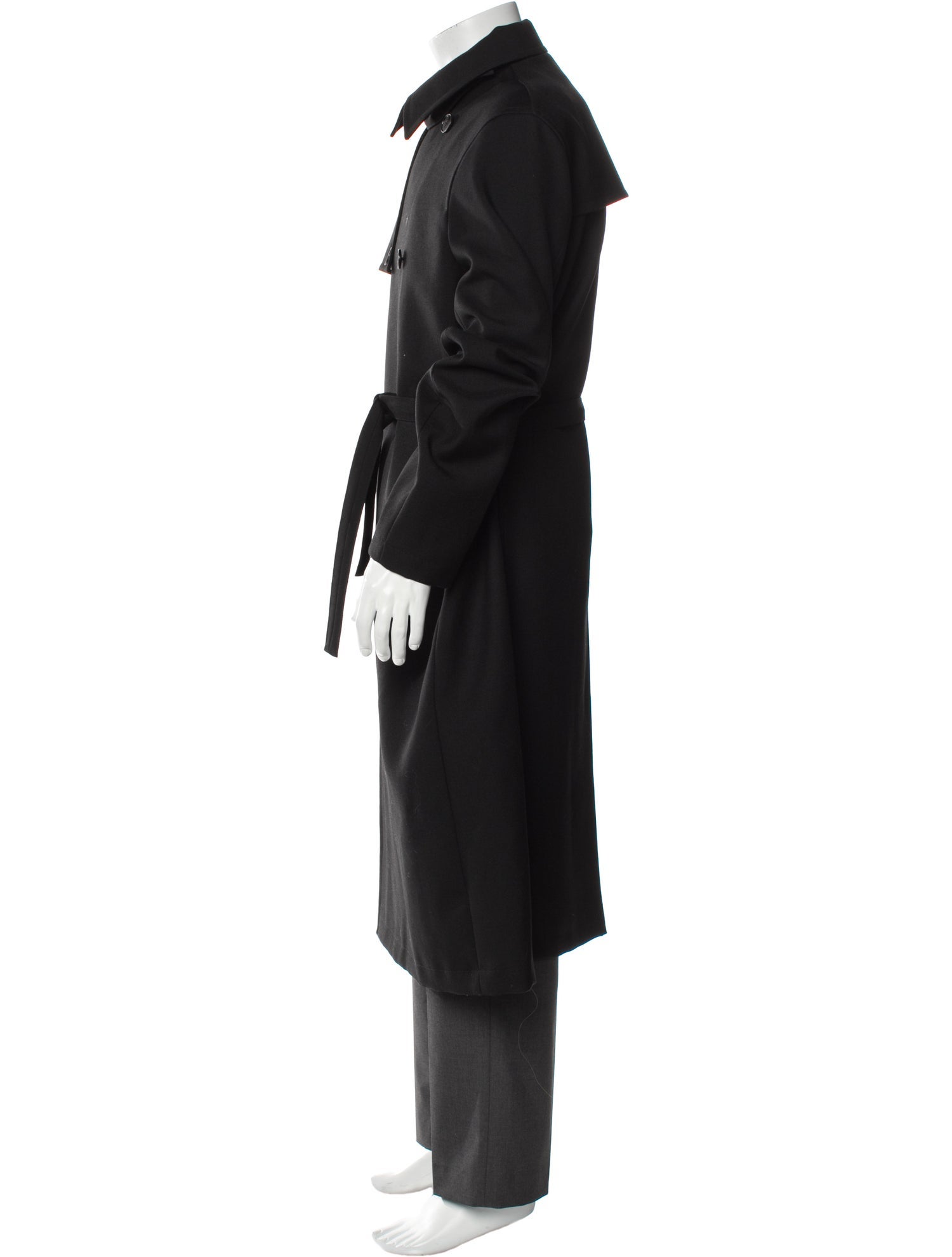 Jil Sander Wool Trench Coat