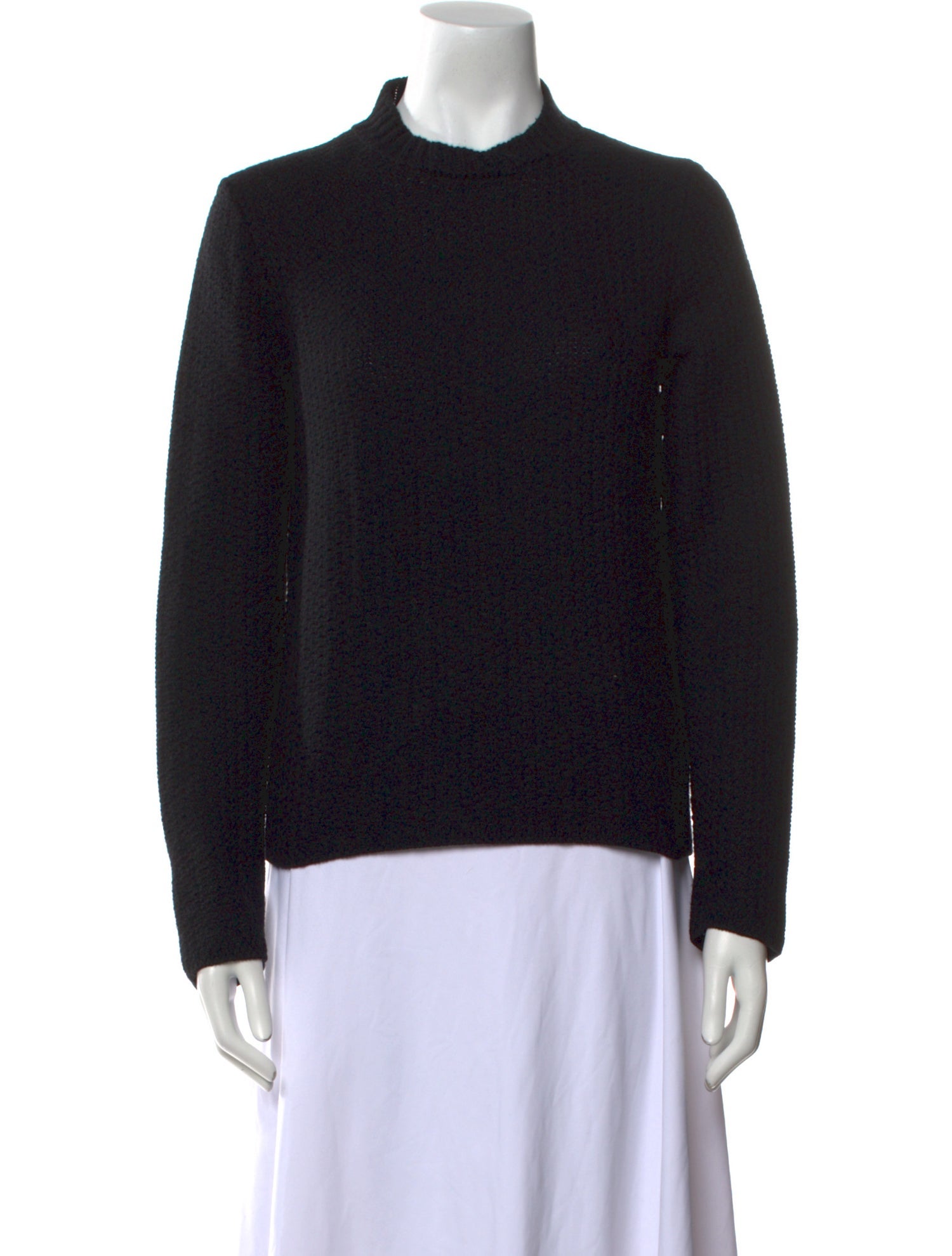 Jil Sander Cashmere Mock Neck Sweater