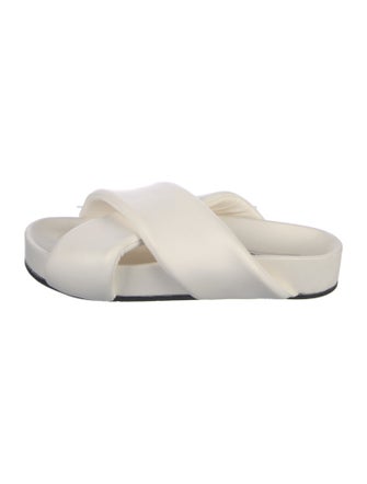Jil Sander Leather Slides