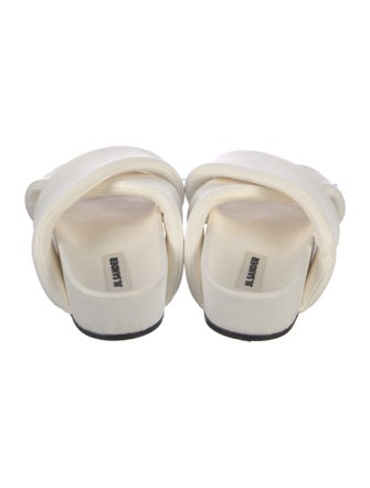 Jil Sander Leather Slides