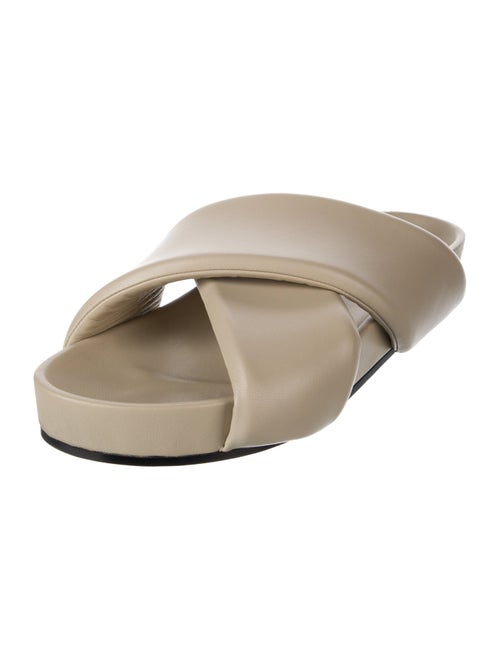 Jil Sander Leather Slides