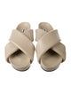 Jil Sander Leather Slides