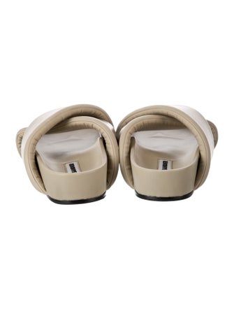 Jil Sander Leather Slides